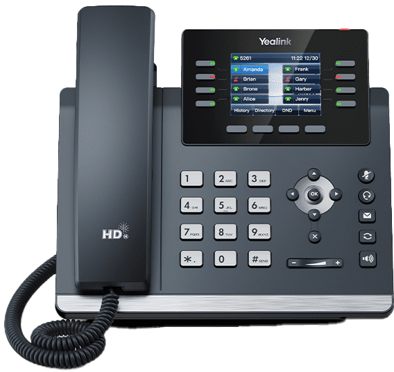 Photograph of Yealink T44W IP Phone